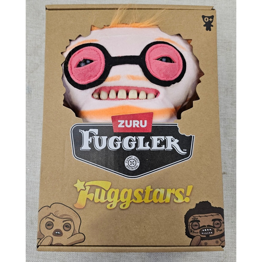 Zuru Fuggler Fuggstars Gunky Goober Plush Monster New 15754G Funny Ugly Toy